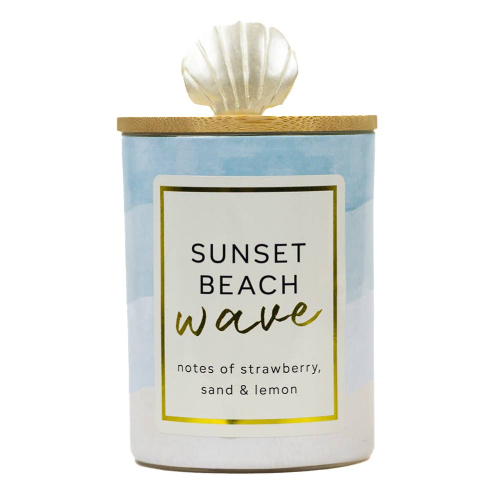 Sunset Beach Wave 10oz Candle