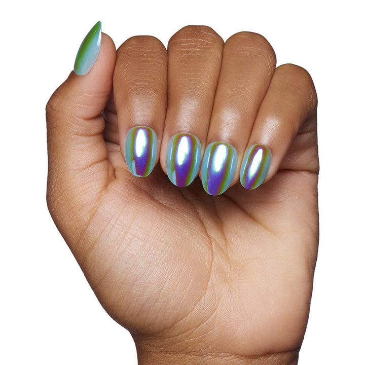 Siren Short Oval Press-On Nails by Glamnetic