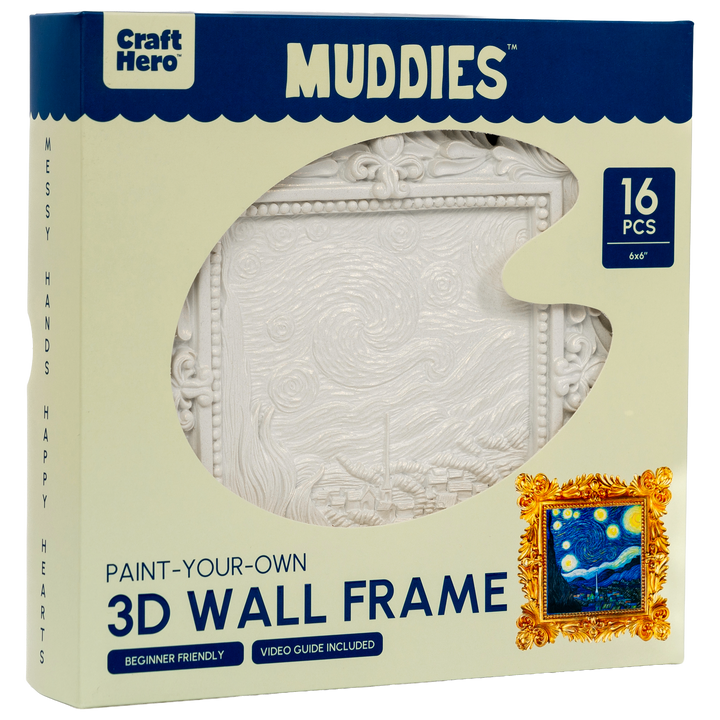 3D Wall Frame Painting Kit - Starry Night