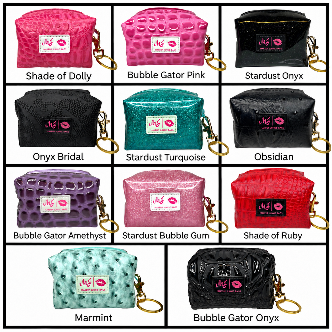 Bitty Bobbie by Makeup Junkie Bags (SEPT ARRAY: Ships in 4-5 Weeks)