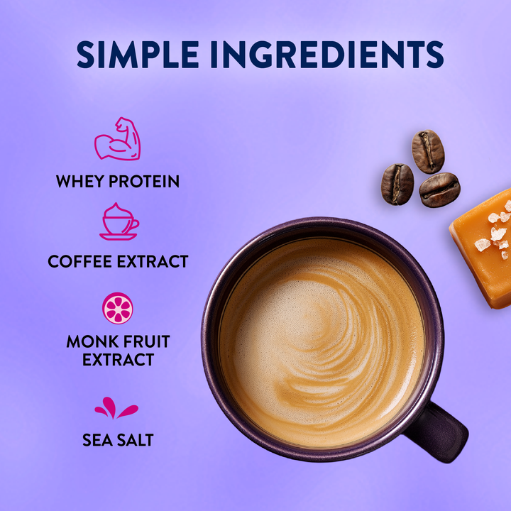Proffee Stix Protein-Coffee Drink Mix 6 ct - Salted Caramel