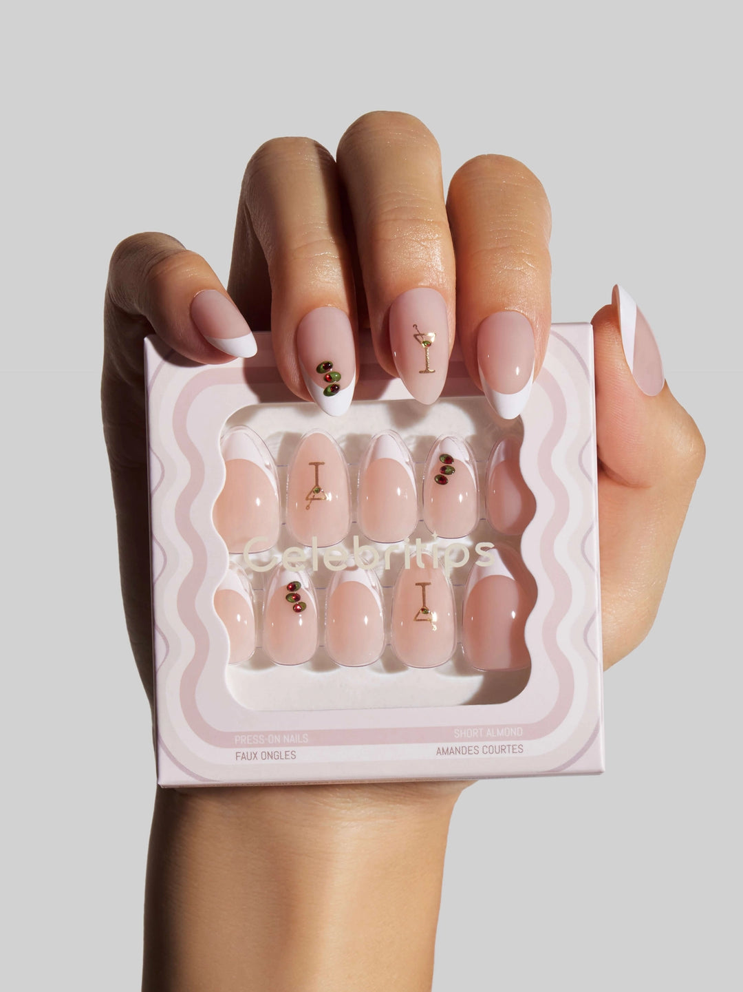 Martinis At Noon Press-On Nails by Celebritips