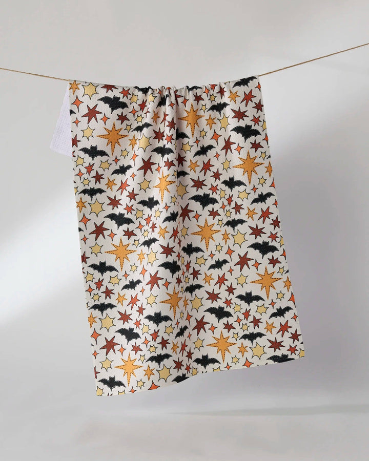 Sew Batty Tea Towel by Geometry