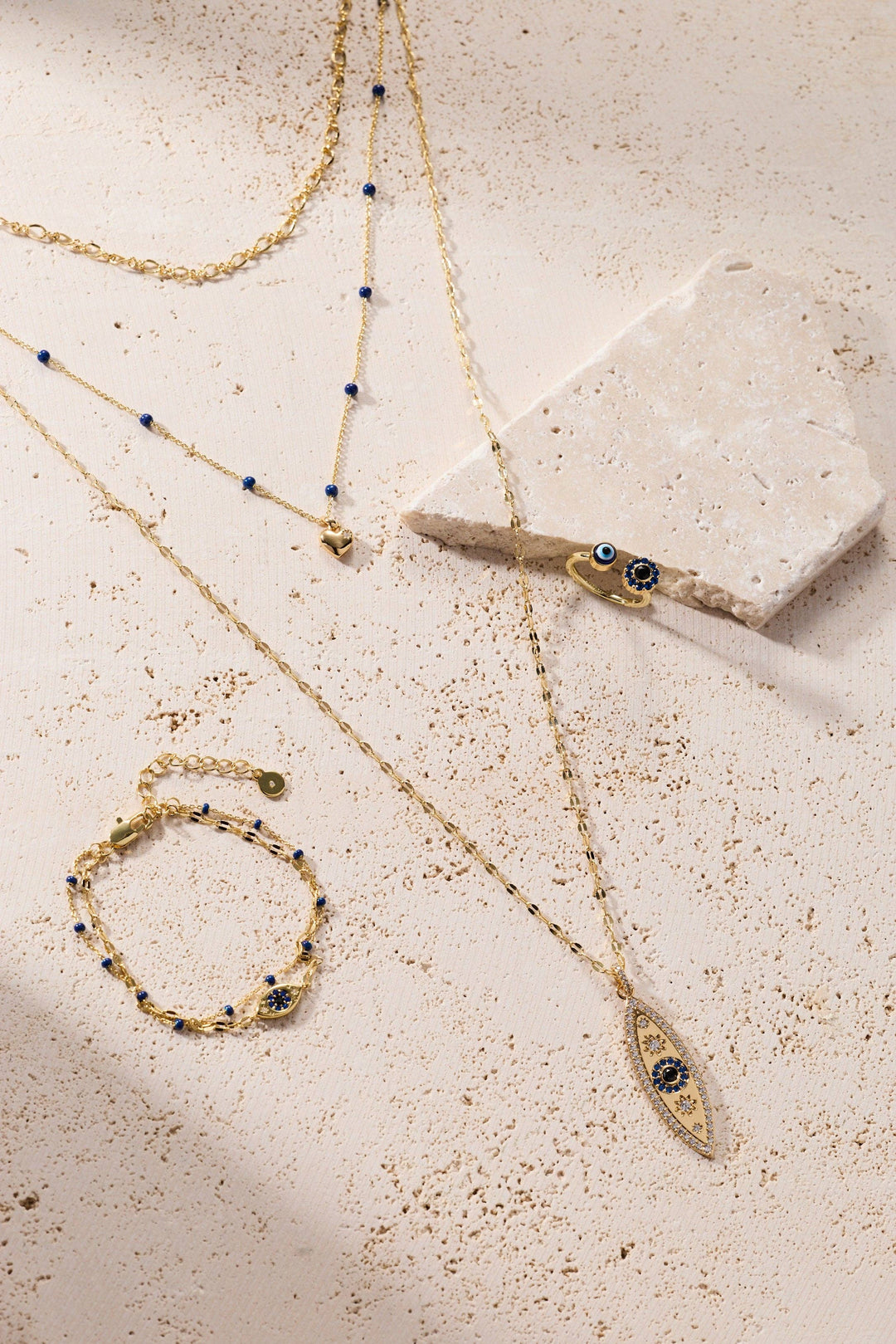 Festival Stranded Evil Eye Necklace by Alex + Ani