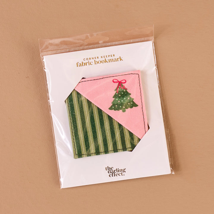 Corner Keeper Fabric Bookmark - Twinkling Tree by the Darling Effect