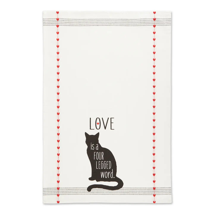 Love Pet Printed Dish Towel
