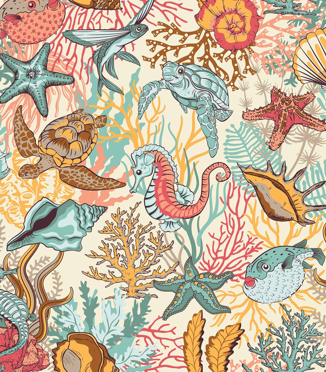 Sea Life Daily Double Tote