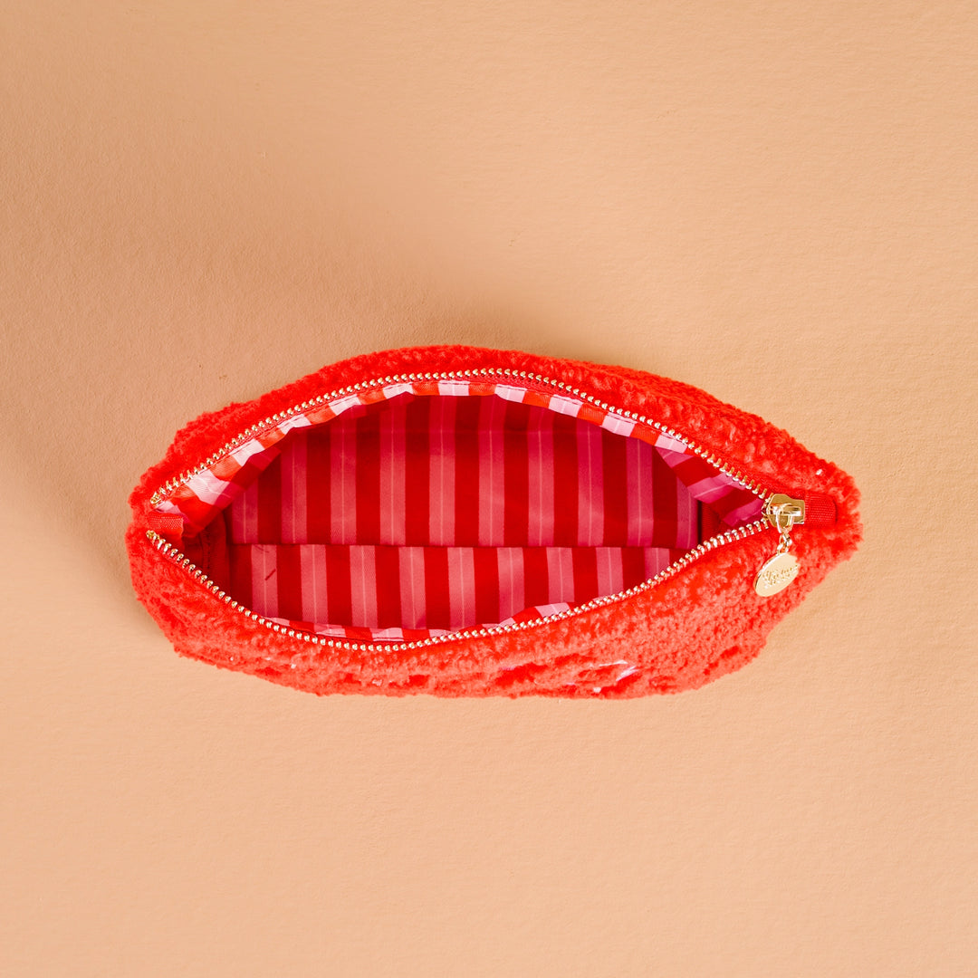 Rectangle Teddy Pouch - 'Merry & Bright' by the Darling Effect