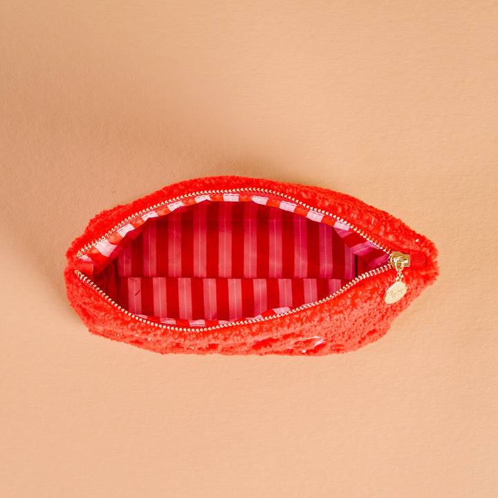 Rectangle Teddy Pouch - 'Merry & Bright' by the Darling Effect