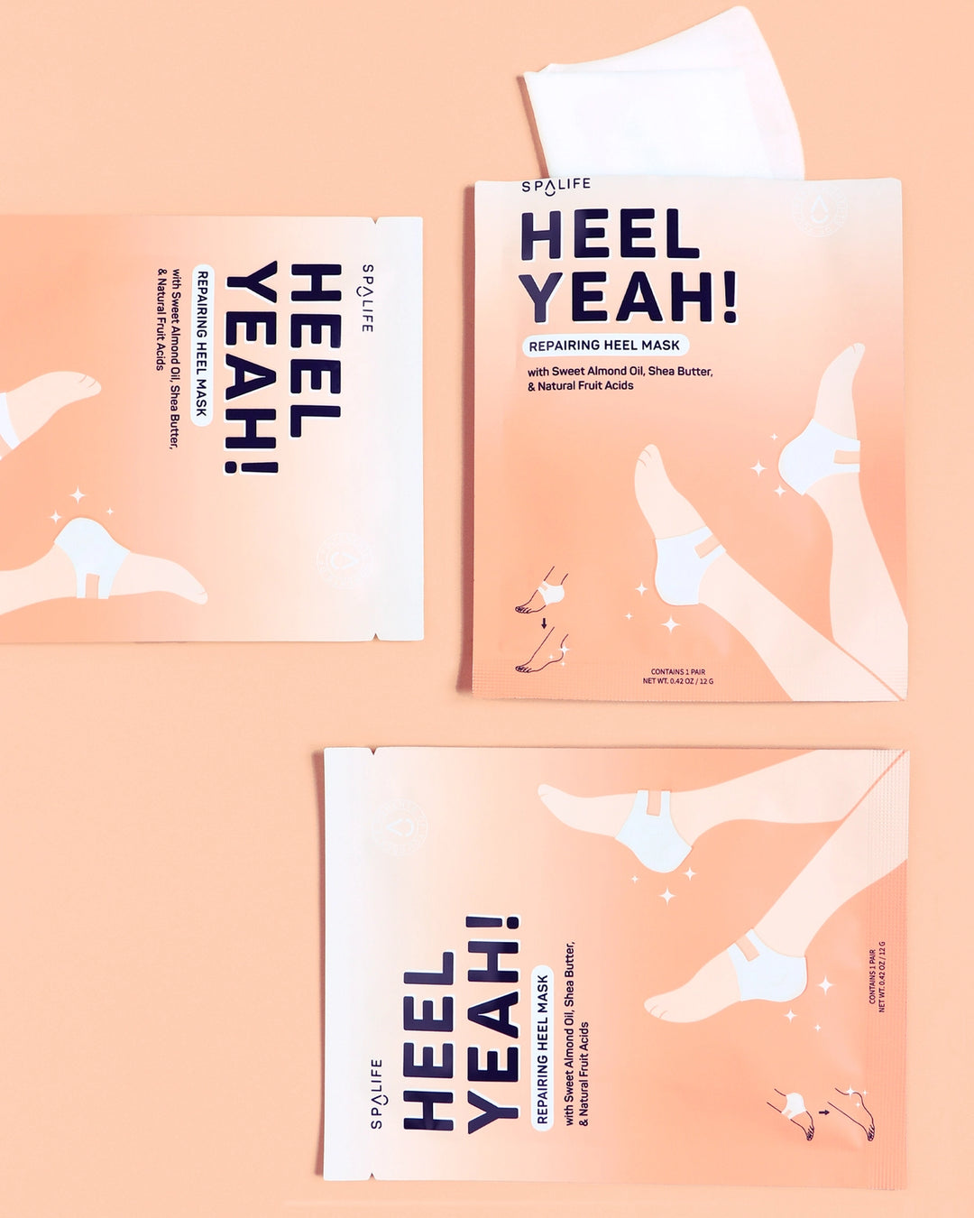 Heel Yeah! Repairing Heel Mask - 3 Pack