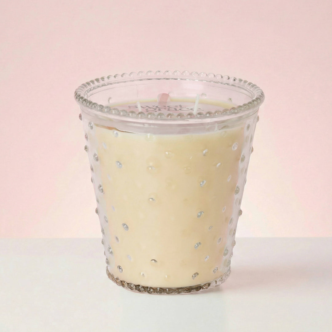 Sweet Grace Hobnail Soy Candle