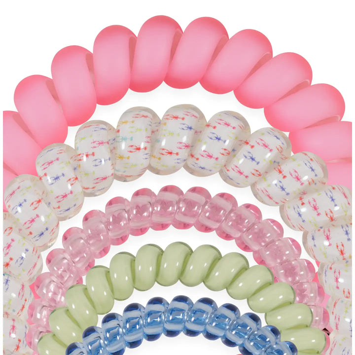 Teleties Hair Tie - Large and Small Band Pack of 5 - Pinch Me!