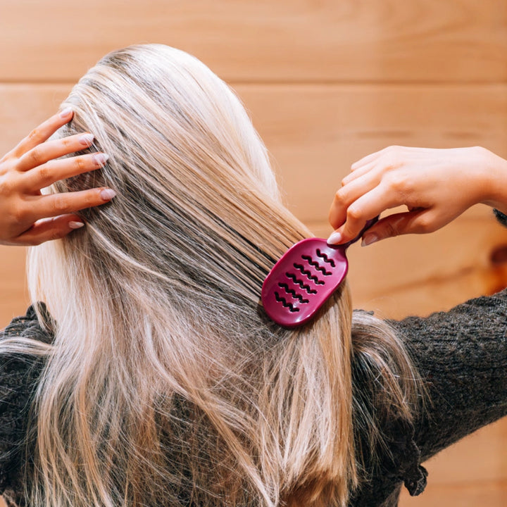 Mulberry Mini Vented Hair Brush by Teleties