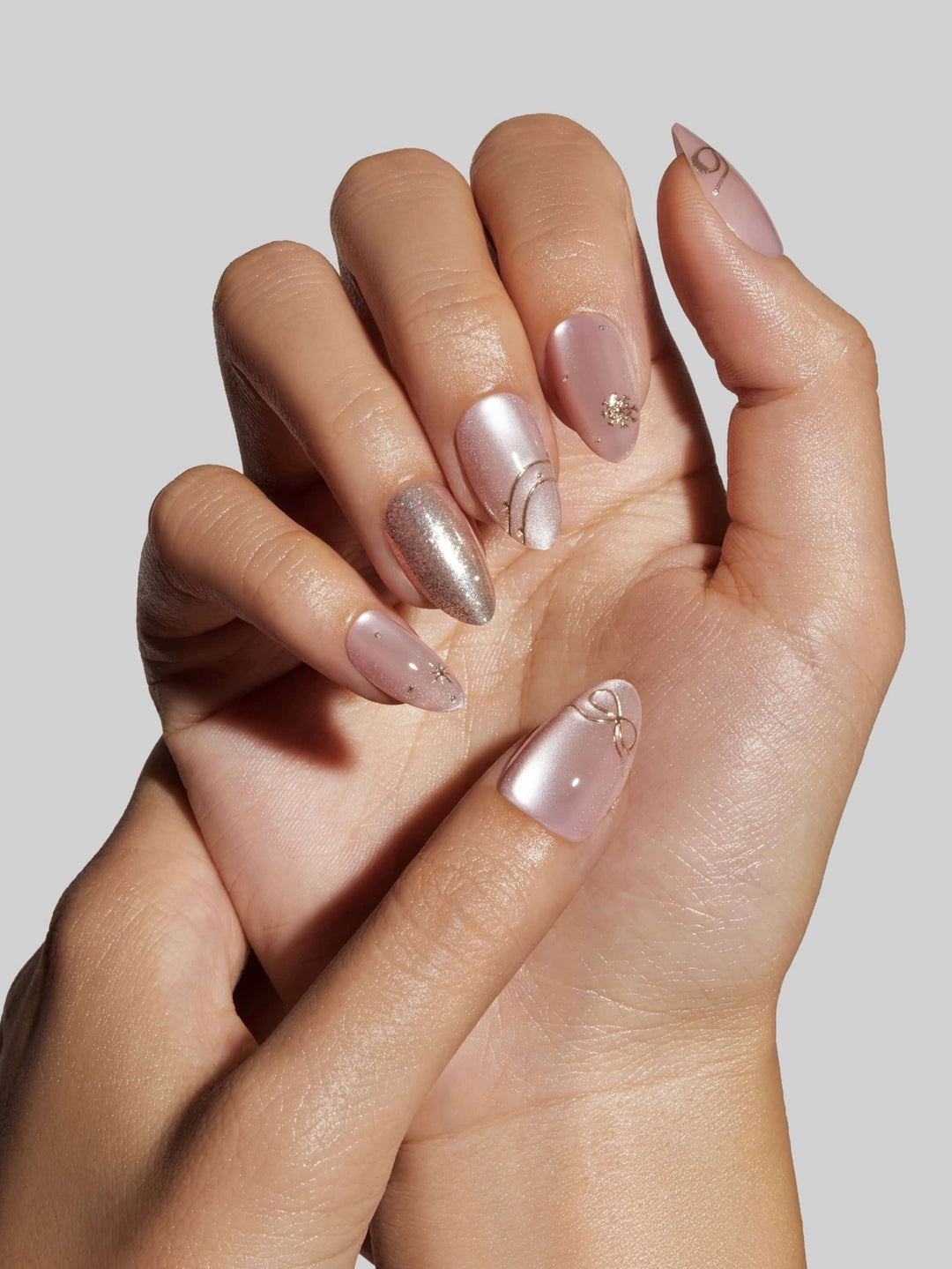 Wrapped in Gold Press-On Nails by Celebritips