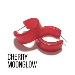 Moonglow Clara Hoop Earrings by Leetie Lovendale (Preorder: Ships in 2-3 Weeks)