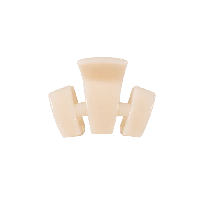 Petite Teleties Claw Clip - Almond Beige