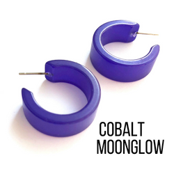Moonglow Clara Hoop Earrings by Leetie Lovendale (Preorder: Ships in 2-3 Weeks)
