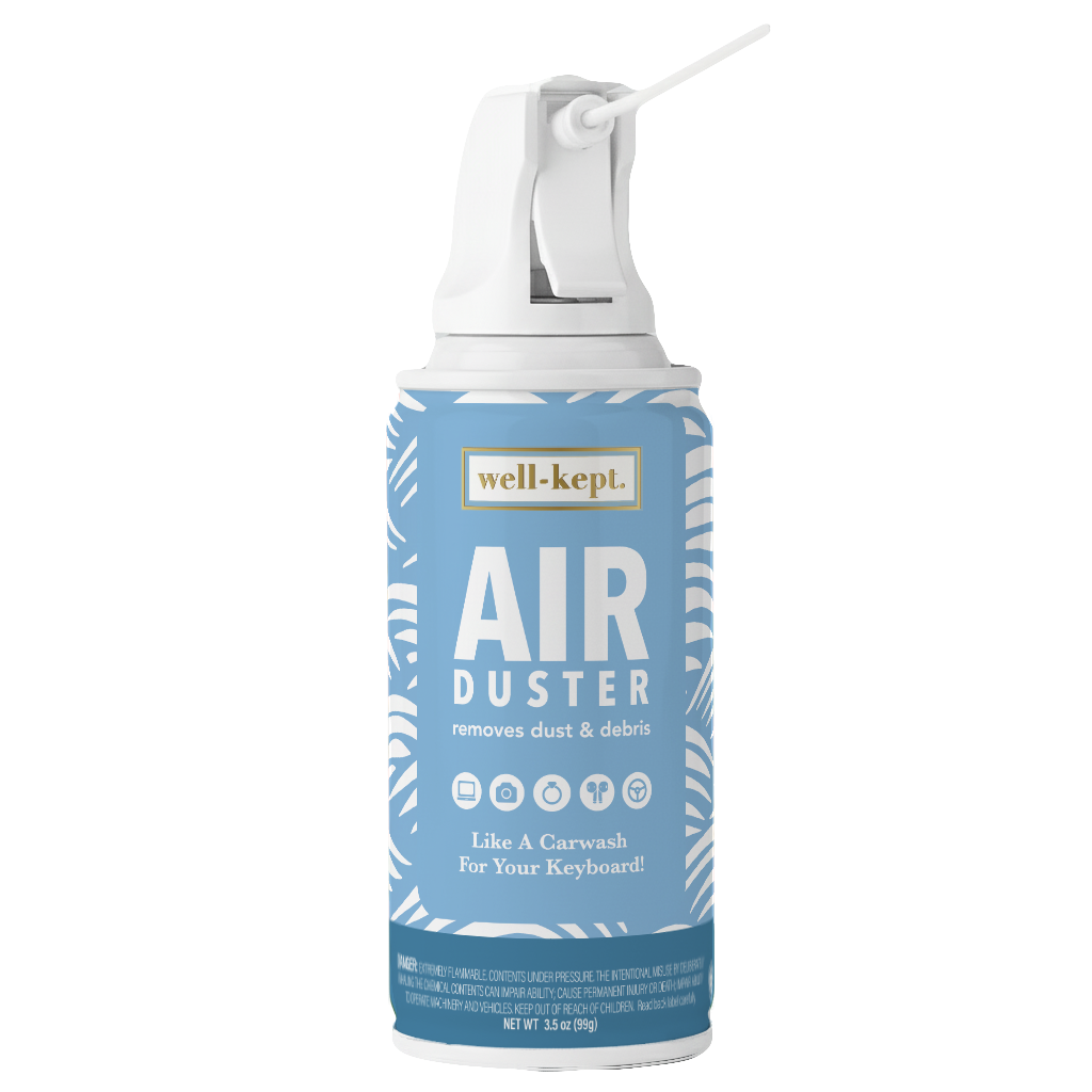 MORNING MEGA: Mini Compressed Air Duster by Well-Kept (Ships in 2-3 Weeks)