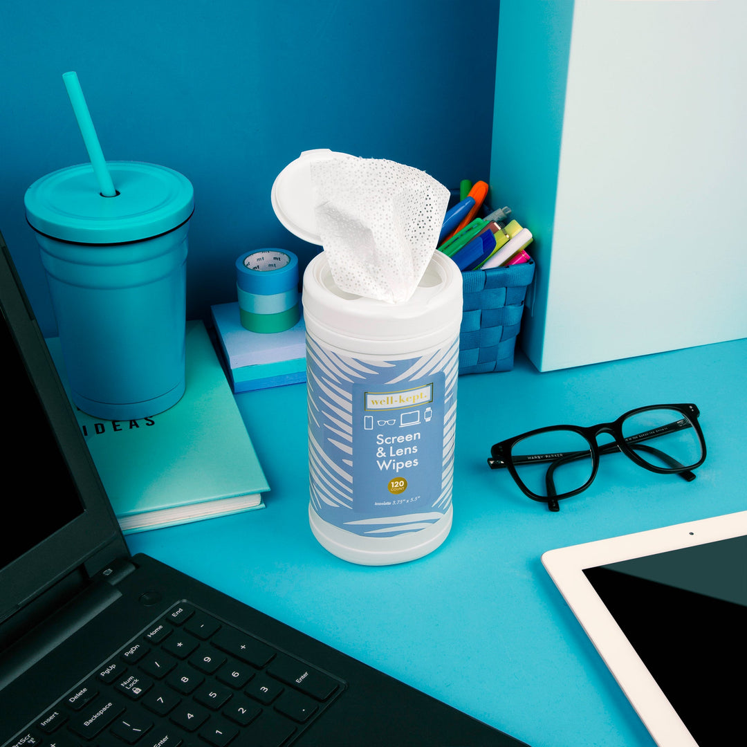 MORNING MEGA: Canister Screen & Lens Cleaning Wipes by Well-Kept (Ships in 2-3 Weeks)