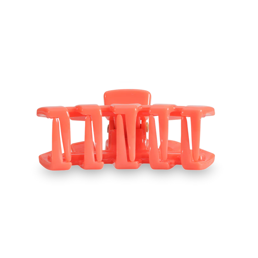 Tiny Teleties Claw Clip - Coral