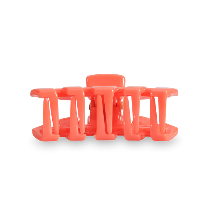Tiny Teleties Claw Clip - Coral
