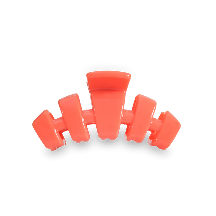 Tiny Teleties Claw Clip - Coral