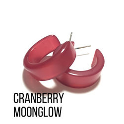 Moonglow Clara Hoop Earrings by Leetie Lovendale (Preorder: Ships in 2-3 Weeks)
