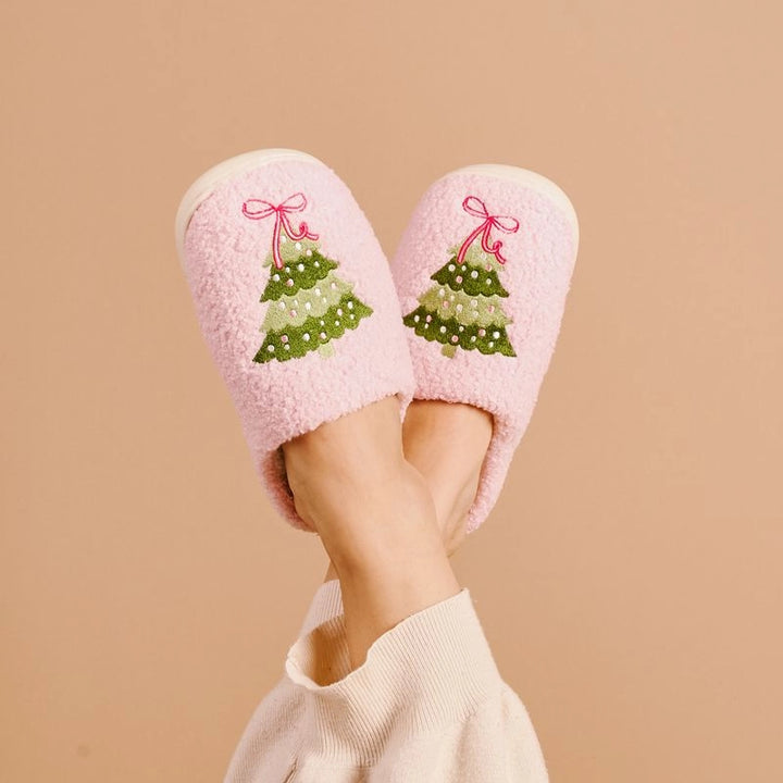 Twinkling Trees Slippers by the Darling Effect