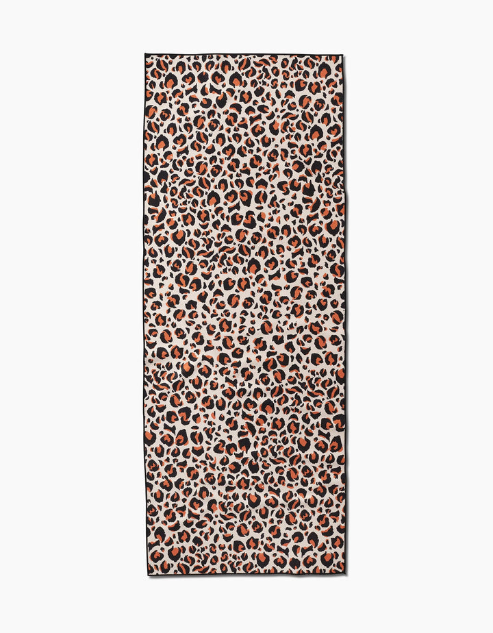 Leopard Yoga Towel by Geometry