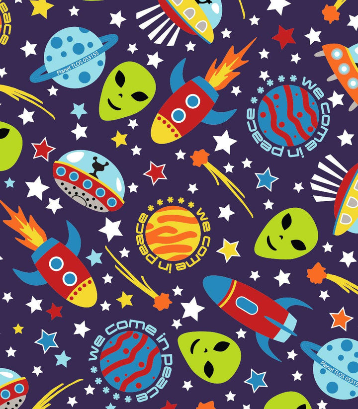 Aliens We Come in Peace Daily Double Tote