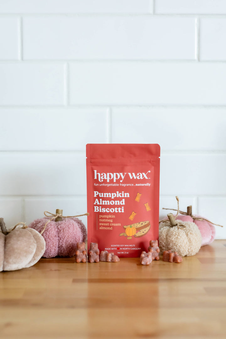 Happy Wax Soy Melts 2 Oz Bag - Pumpkin Almond Biscotti