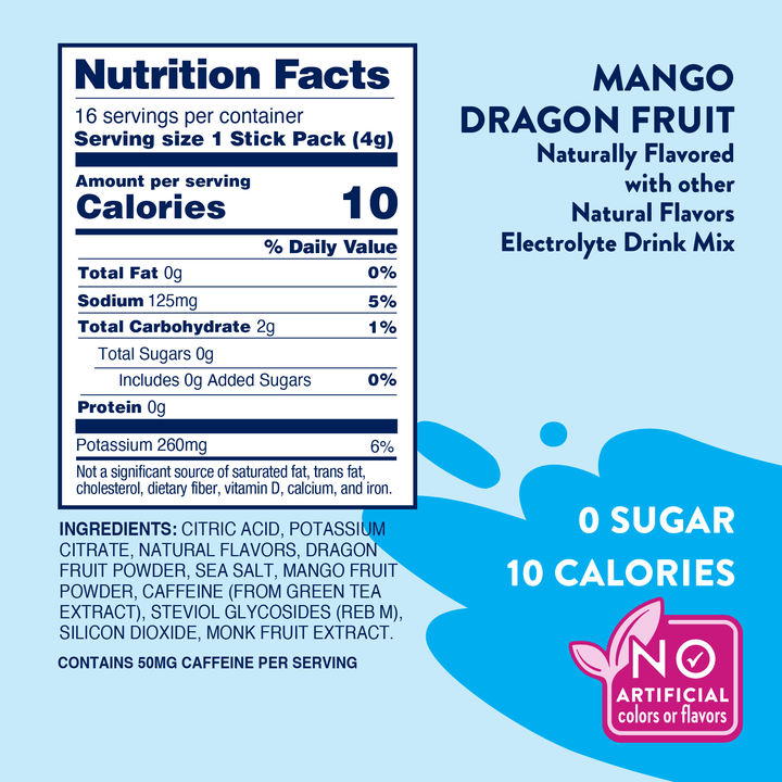 Refresher Stix Drink Mix 16 ct - Mango Dragon Fruit