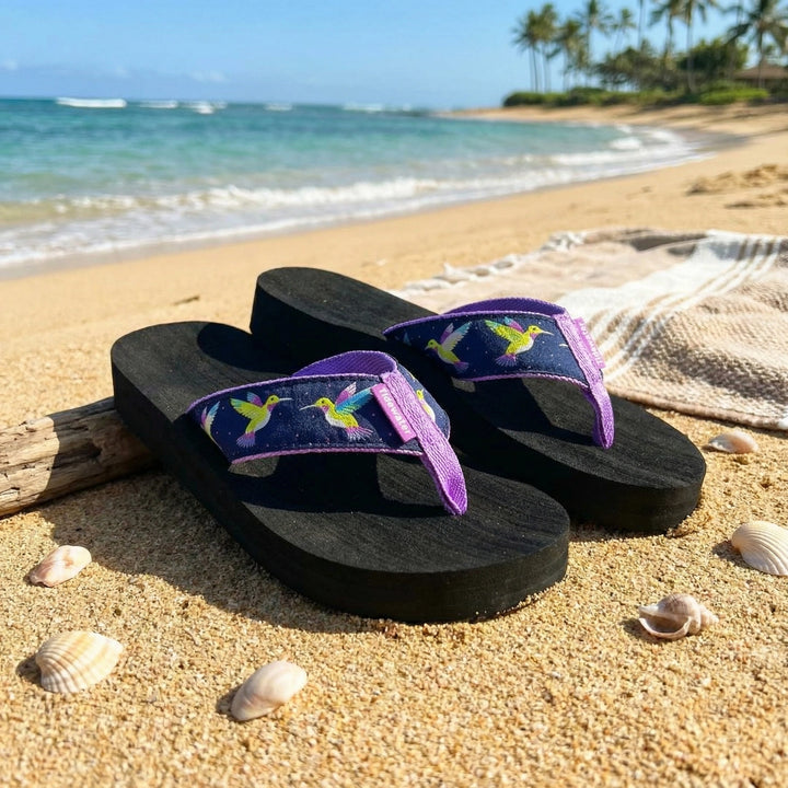Hummingbirds Sandals by Tidewater