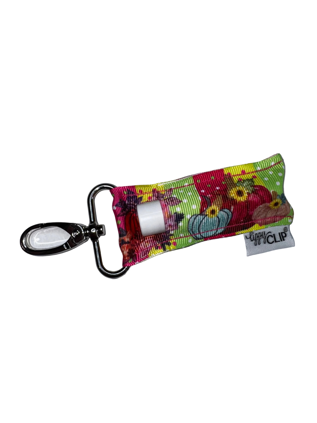 Bright Stripe Pumpkins LippyClip® (PREORDER: Ships in 2-3 Weeks)