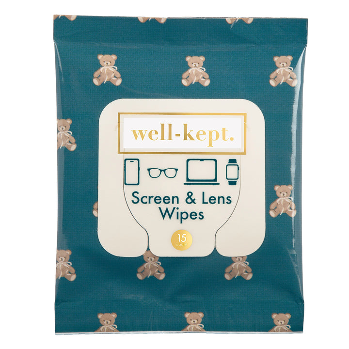Screen & Lens Wipes - Teddy by Well-Kept (Preorder: Ships in 2-3 Weeks)