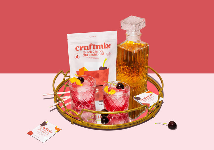 Craftmix Black Cherry Old Fashioned Mixer 12 Pack