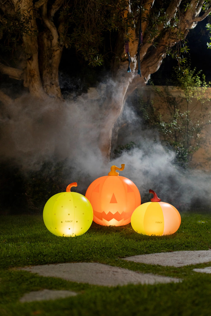 Colorful Halloween Inflatable Pumpkins - Set of 3 by Funboy