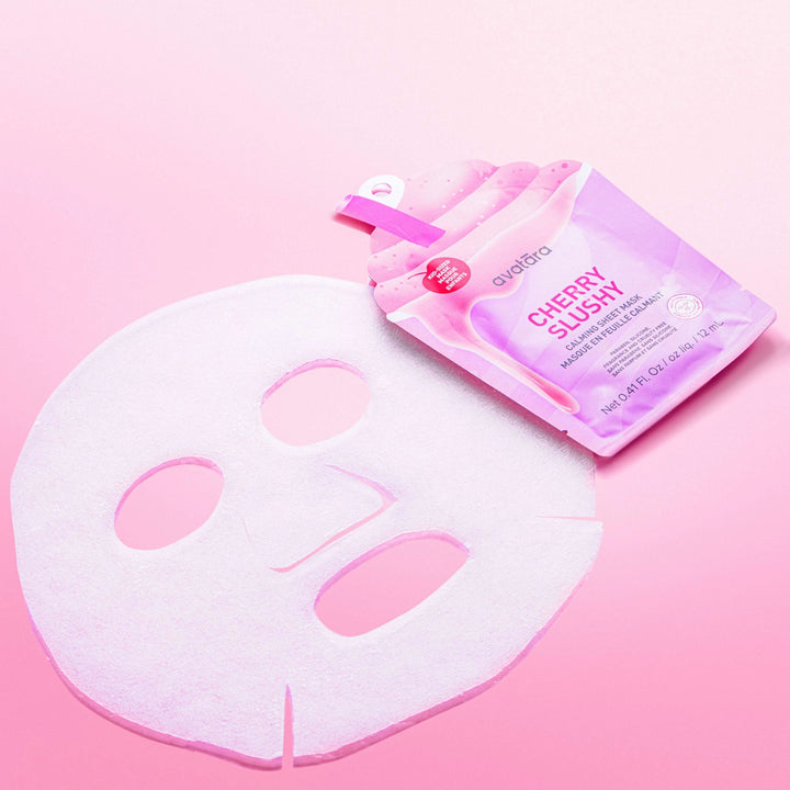 Slushy Kid's Face Mask - Cherry