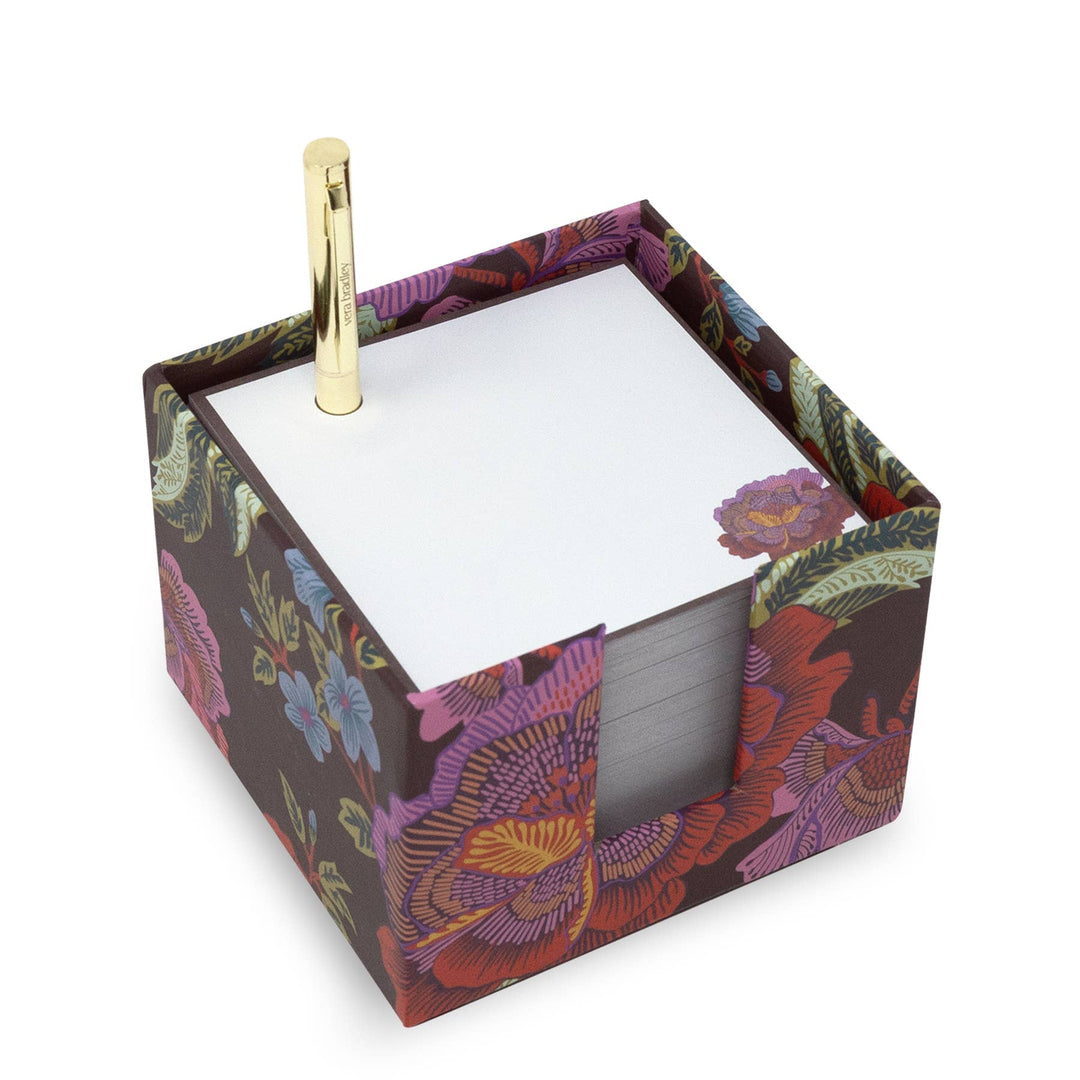 Notecube with Pen - Ink and Petal by Vera Bradley