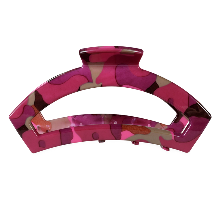 Large Teleties Open Claw Clip - Garden Glam