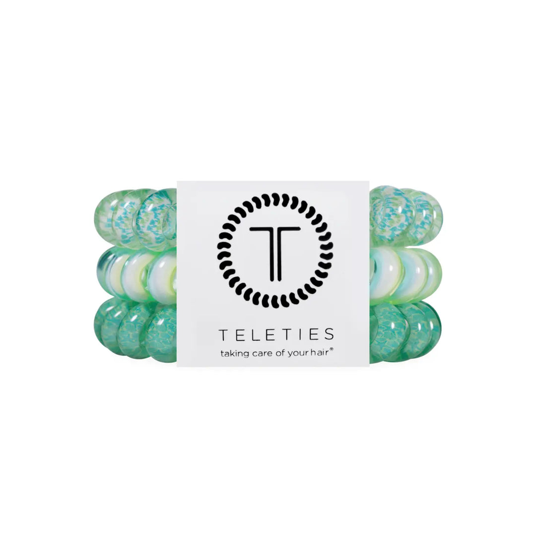 Teleties Hair Tie - Large Band Pack of 3 - By the Sea Shore