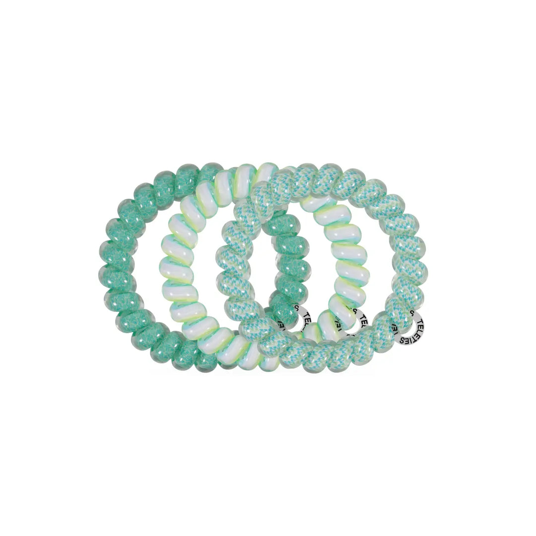 Teleties Hair Tie - Large Band Pack of 3 - By the Sea Shore