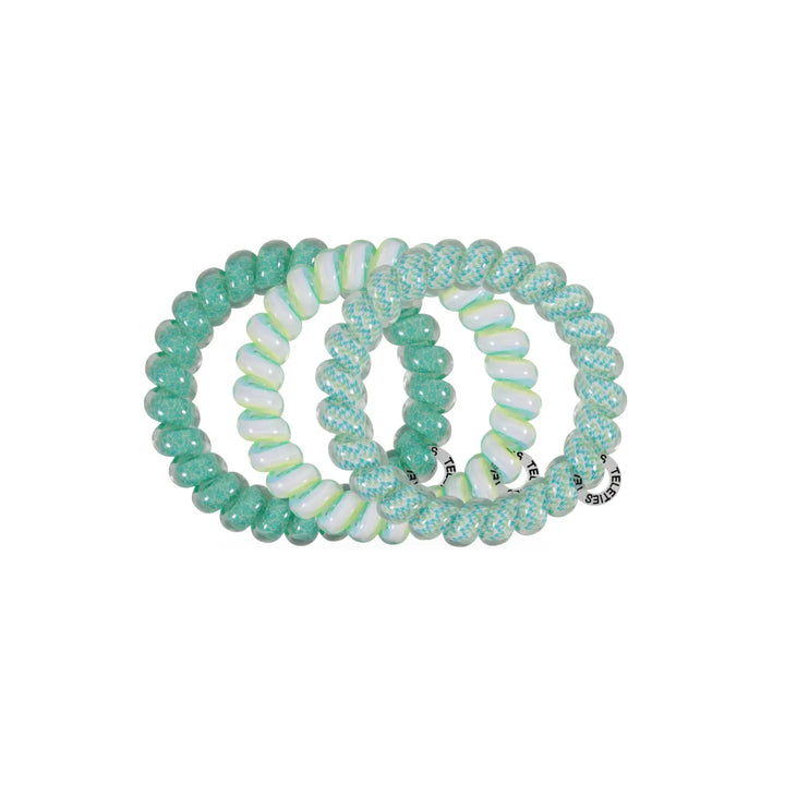 Teleties Hair Tie - Large Band Pack of 3 - By the Sea Shore