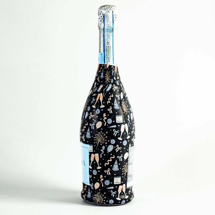NYE Celebration Champagne Bottle Wrap - Prosecco Collection