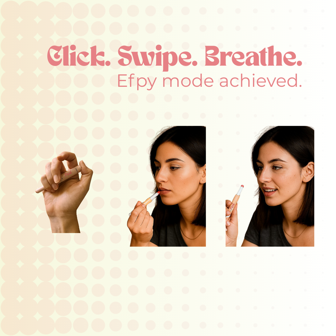 Efpy Perk Micro-Dose Lip Balm - Natural Freshness & Focus