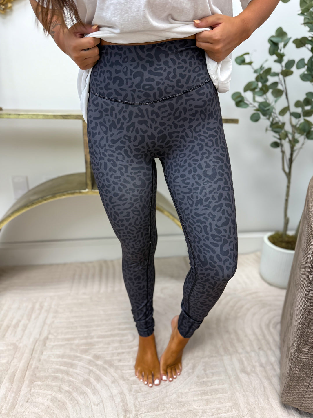 JULY PREORDER: Sculpt Leggings in Midnight Leopard by BIRDIE (Ships in September)