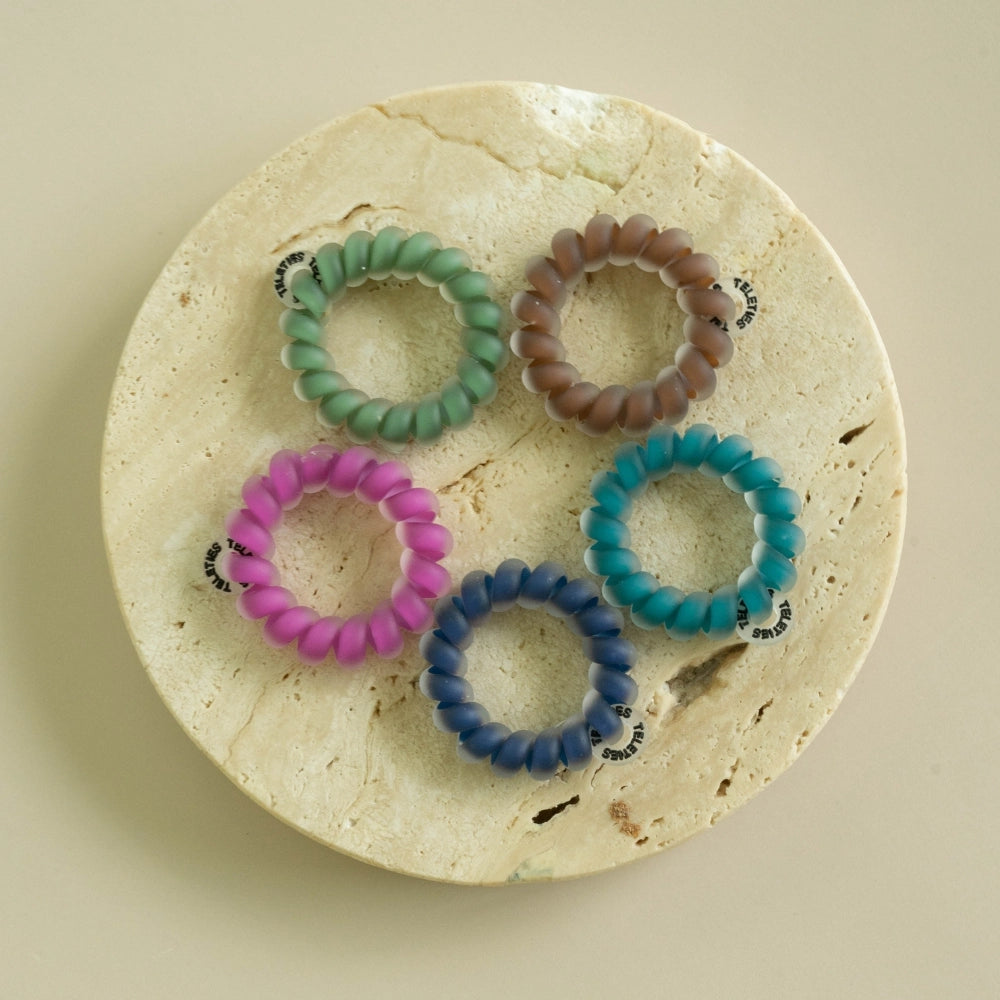 Teleties Hair Tie - Tiny Band Pack of 5 - Sweater Swatches