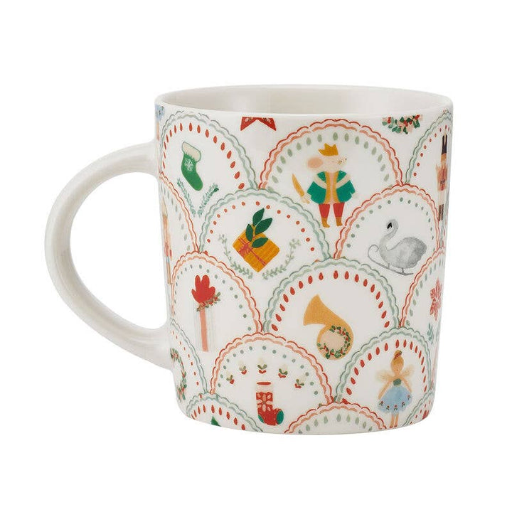 Scalloped Holiday 18oz Mug