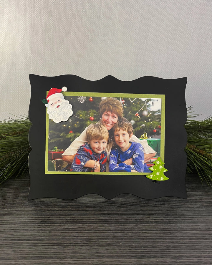 Santa with Holly Magnet by Roeda