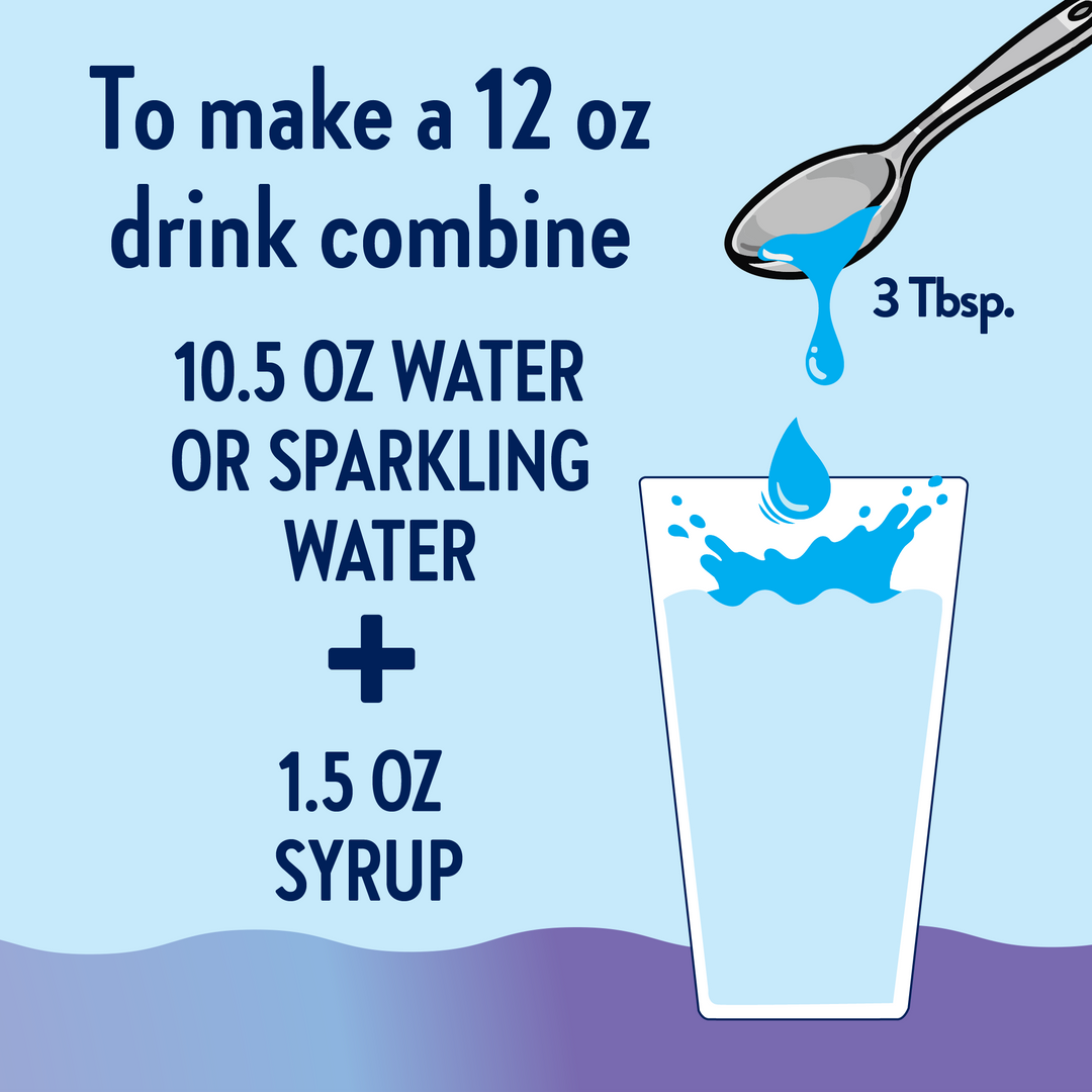 Sugar Free Electrolyte Hydration Syrup - Mermaid